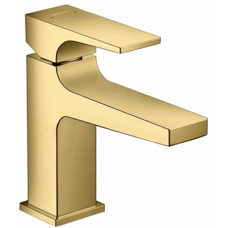 Hansgrohe - Metropol - Mitigeur de lavabo avec bonde Push-Open, aspect doré poli 32500990