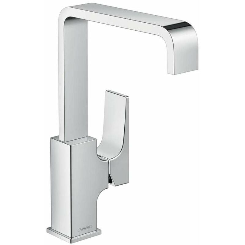 Hansgrohe - Metropol - Mitigeur de lavabo 230 avec garniture de vidage Push-Open, chrome 32511000
