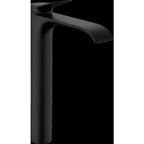 Mitigeur de lavabo HANSGROHE Vivenis avec tirette et vidage noir mat - 75040670 - Noir Mat