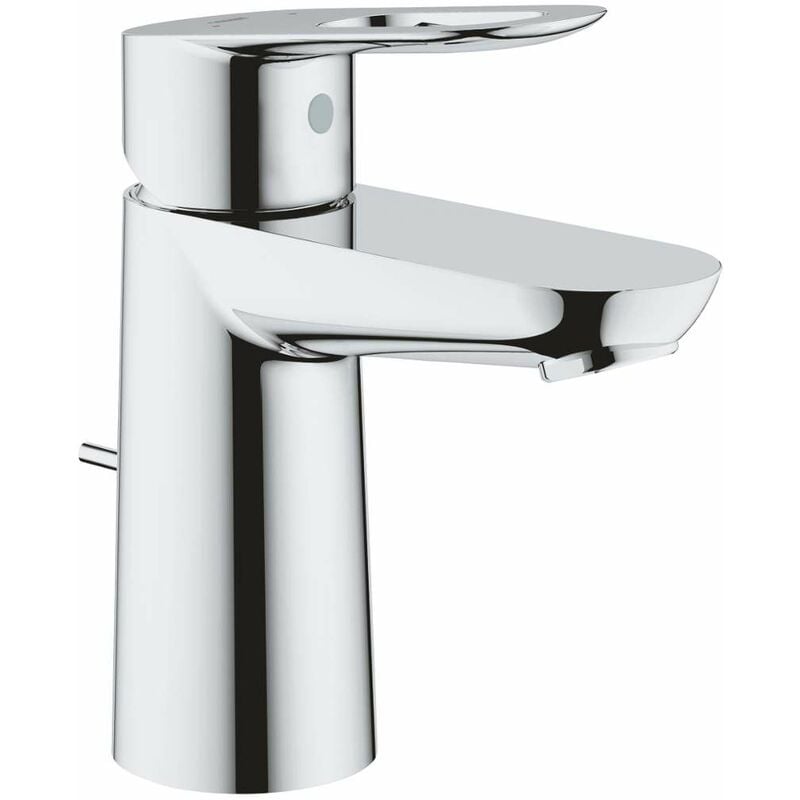 Grohe - BauLoop - Mitigeur de lavabo avec tirette, chrome 23803000