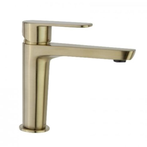 Mitigeur de lavabo monomando taille M – Fini or cepillado – Débit 12 l/min – Système d'économie d'eau S2 – 36A302281 – Ramon Soler