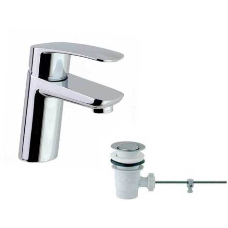 Mitigeur de lavabo "New fly", hauteur 151mm, avec vidage.