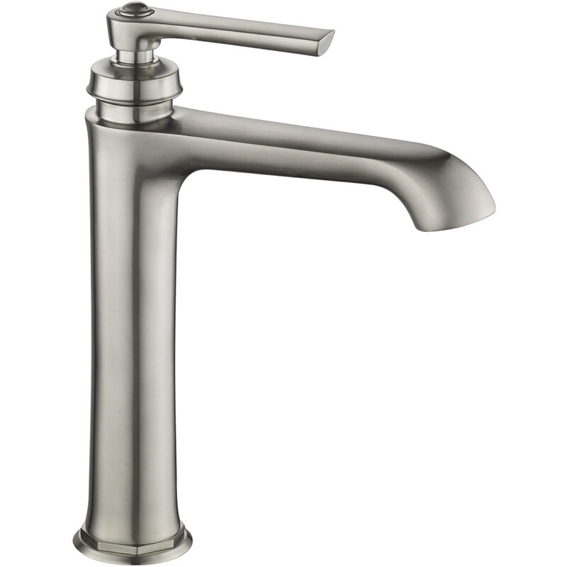Mitigeur de lavabo rehaussé Lady’s Auburn 180 PW gris acier
