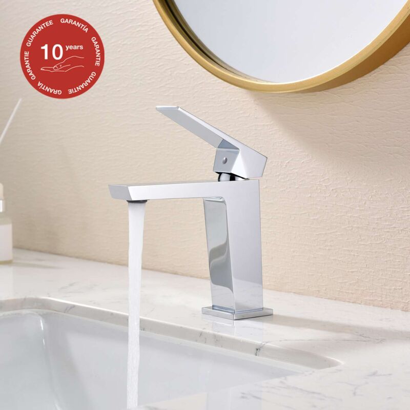 Poalgi - Mitigeur de lavabo sky bath chromé série Infinite