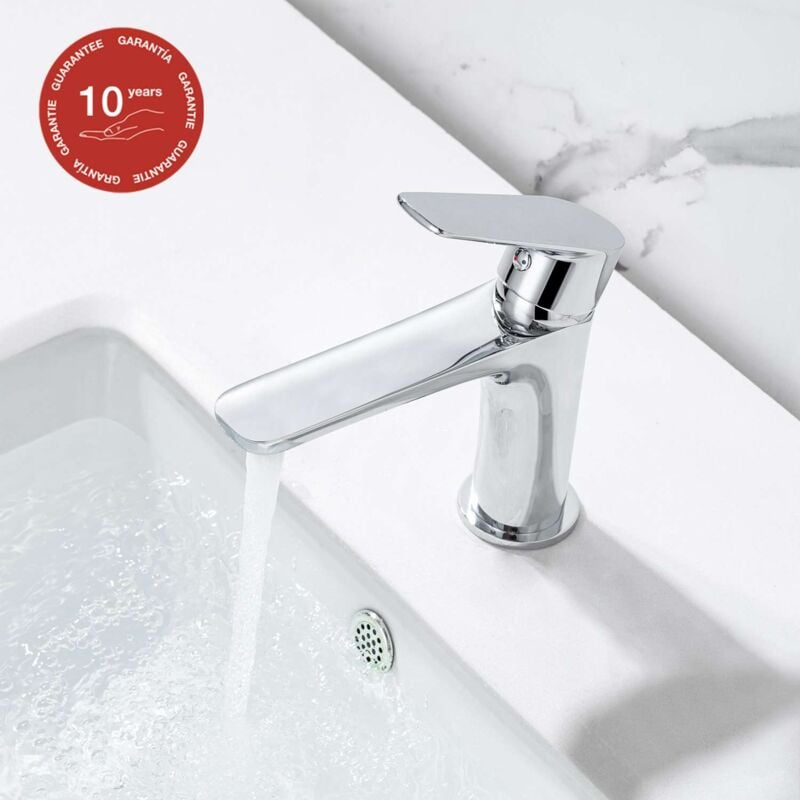 Poalgi - Mitigeur de lavabo sky bath chromé série Nature