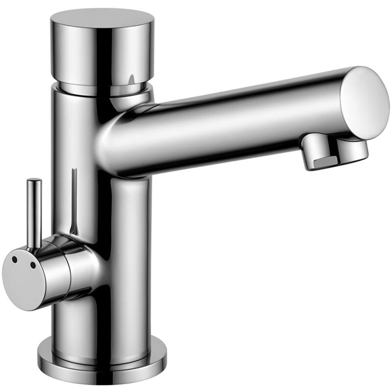 Bagnoclic - Mitigeur d'eau chaude/froide à bouton-poussoir temporisé