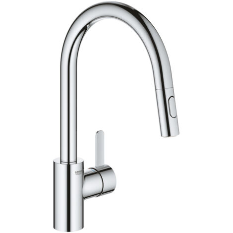 Mitigeur d’évier avec douchette extractible GROHE Eurosmart Cosmopolitan - Chromé