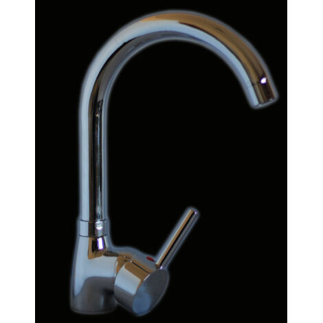 Mitigeur D'évier En Acier Chromé 0806