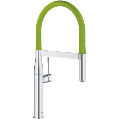 Mitigeur d’évier Essence avec douchette extractible vert