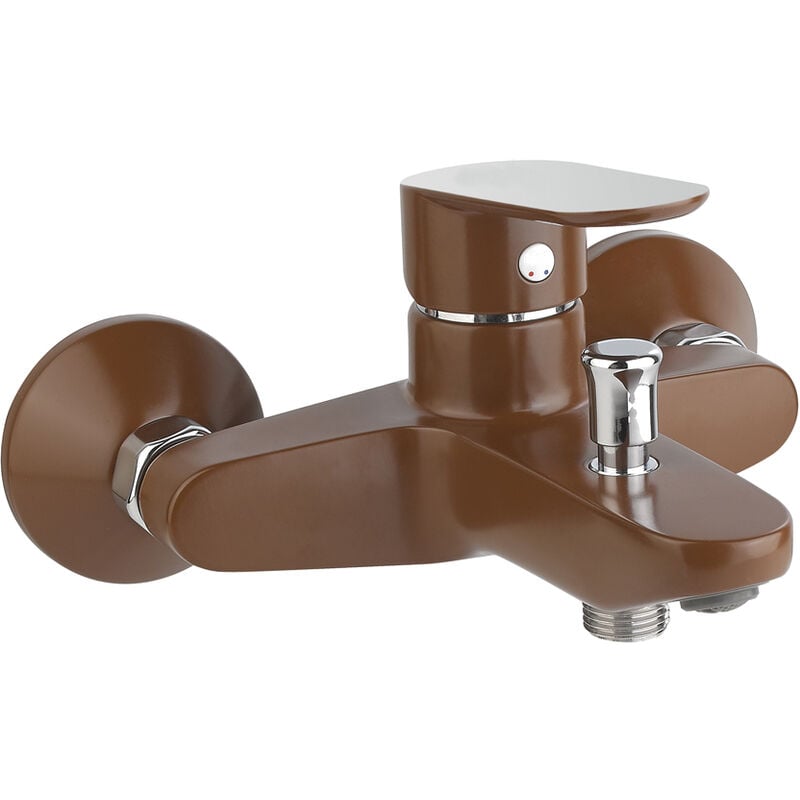 Mitigeur de baignoire kevon by Eurosanit chromé/chocolat