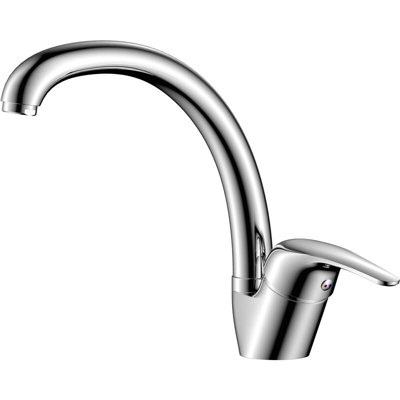 Mitigeur d'évier bas pola Eurosanit Chromé