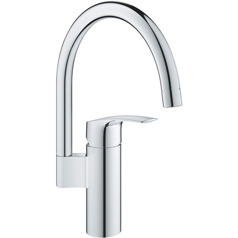 MITIGEUR D'ÉVIER MONOCOMMANDE EUROSMART 2021 BEC HAUT ORIENTABLE - GROHE - 32223003 GROHE PROFESSIONNAL 57736