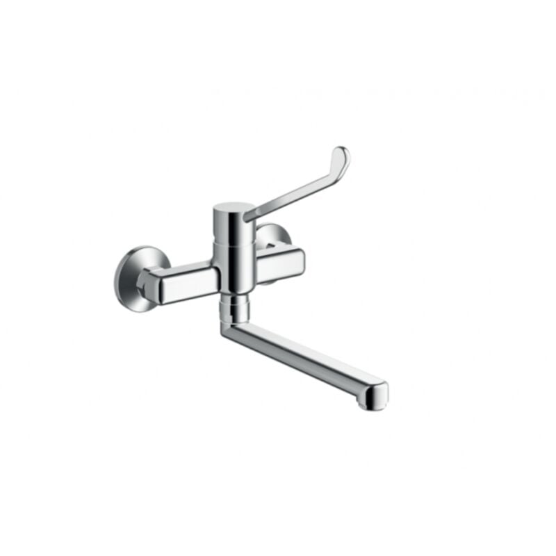 Mitigeur d'évier mural avec levier clinique