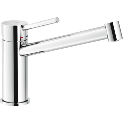 Mitigeur d'évier Nobili Snow series SN00113/25CR  Chromé - Laiton