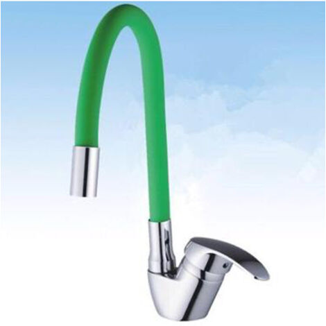 Mitigeur D'évier Pivotant Bec Vert