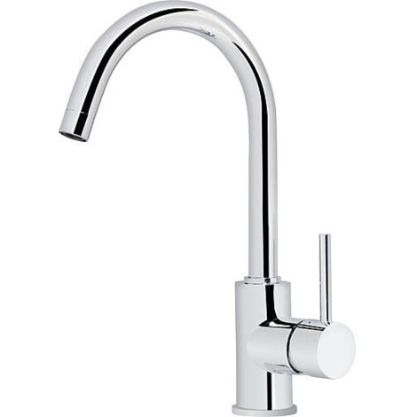 Mitigeur d'evier Salsa Compact basse pression, H: 327mm entraxe 182mm