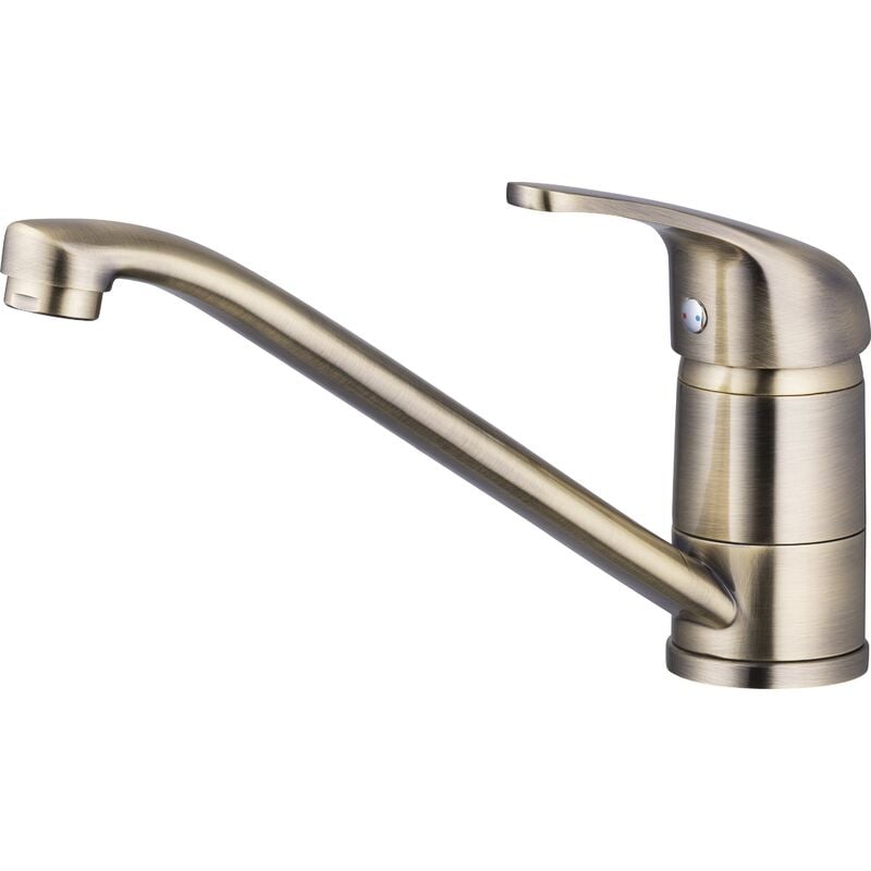 Mitigeur d'évier bas tilt Eurosanit Laiton Brossé