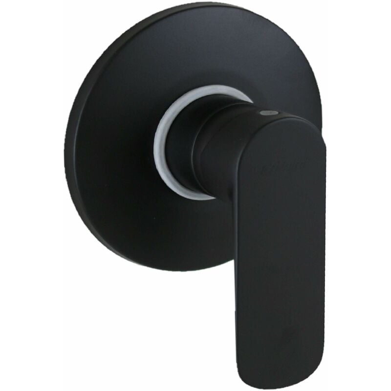 Mitigeur de douche à encastrer avec 1 sortie de couleur noir mat Paini Nove 09YO690TC Noir mat - 1 sortie