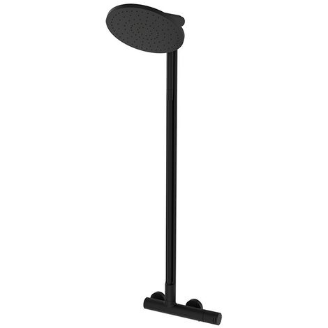 Mitigeur douche avec colonne Gyro Noir