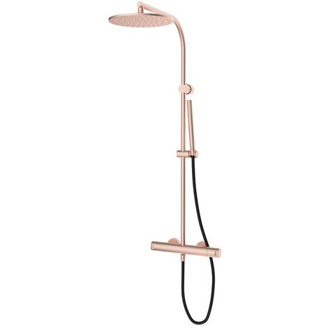 Mitigeur douche avec colonne Rosé