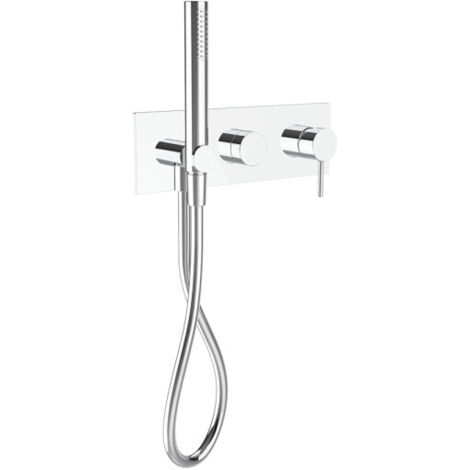 Mitigeur douche / bain-douche 2 Sorties Chromé PHI - CRISTINA ONDYNA PH60251