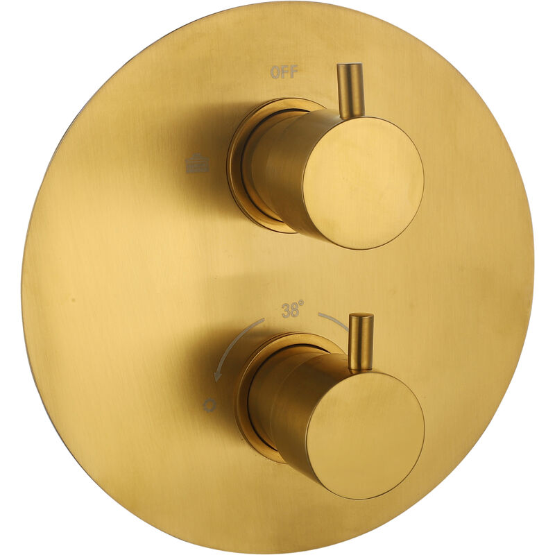 Mitigeur thermostatique à encastrer Ortence pvd