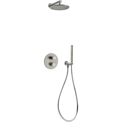 Mitigeur douche encastrable Paini Cox Grey Acier