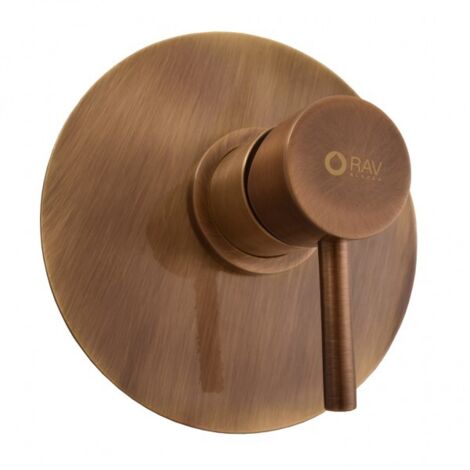 Mitigeur douche encastrable SEINA en laiton bronze 15 cm