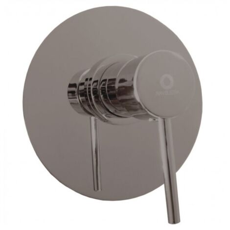 Mitigeur douche encastrable SEINA en laiton métal gris brossé 15 cm
