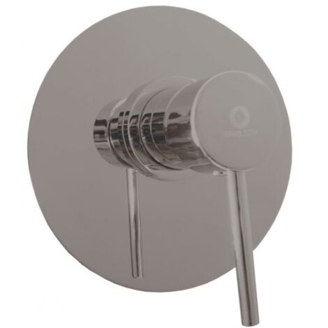 Mitigeur douche encastrable SEINA en laiton métal gris poli15 cm