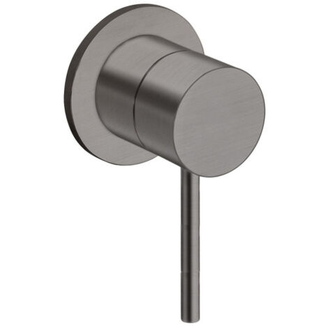 Mitigeur douche encastre tige 6 cm pmr chrome noir brosse - CRISTINA ONDYNA TV63775