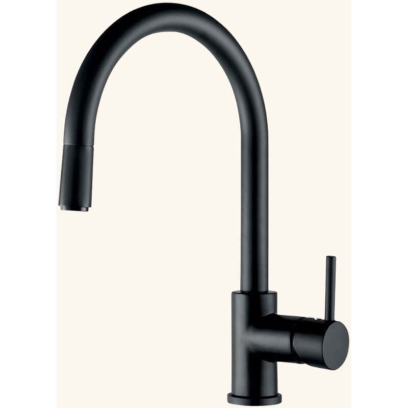 Robinet douchette noir Luisina LUCAS