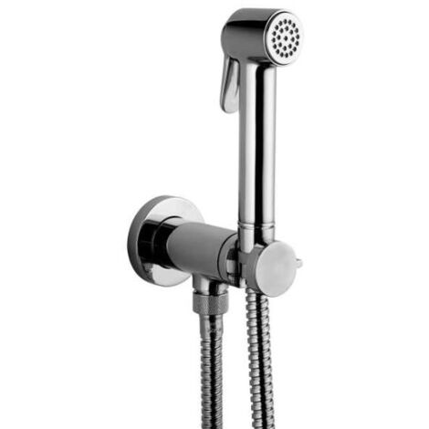 Mitigeur douchette WC G1/2" et flexible 125 cm chromé Paloma-flat - Bossini E41004B030