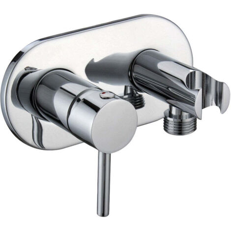 Mitigeur encastré rond avec support latéral M 1/2"