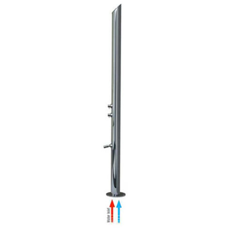 Mitigeur ensemble colonne de douche extérieur chromé Aquabambù - Bossini L00860030