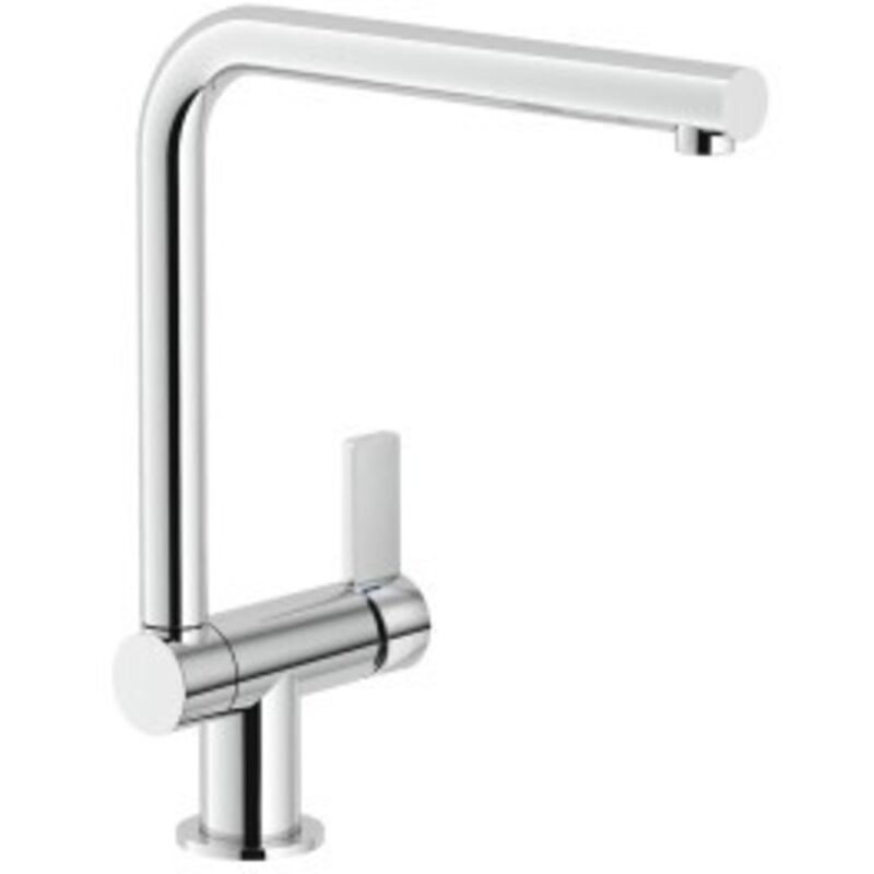 Nobili - aquatop Mitigeur cuisine flag RCS969/BB Chromé avec bec basculant rabattable