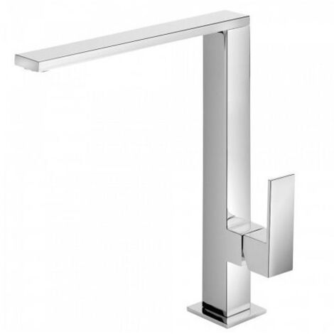 Mitigeur évier bec 34x10 mm Chrome CUADRO - TRES 106486