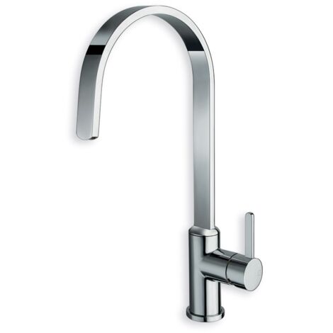 Mitigeur évier bec plat Chrome UNIC - CRISTINA ONDYNA KK52551