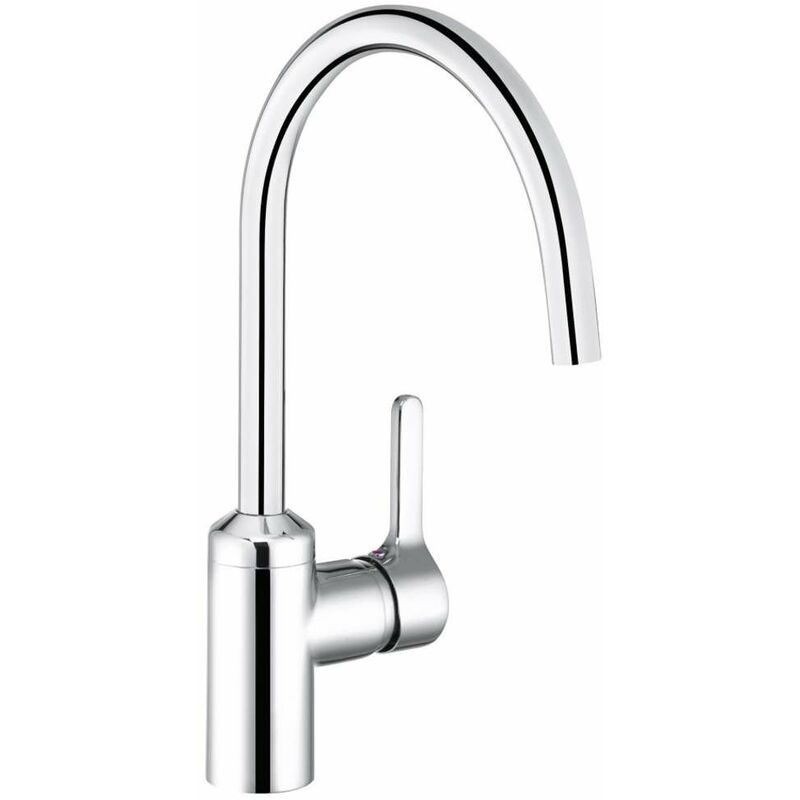 Kludi - Bingo Star - Mitigeur d'évier pour montage sous fenêtre, chrome 428570578