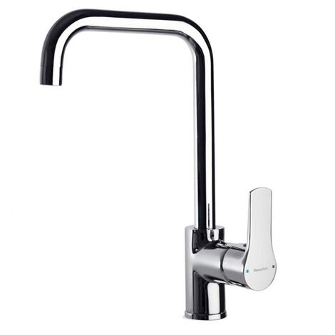 Mitigeur évier Chromé bec orientable TITANIUM NF