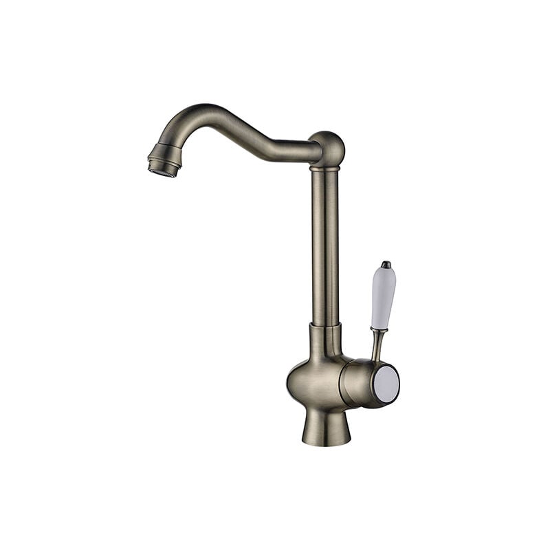 Edouard Rousseau - Mitigeur Evier cook - Vieux bronze