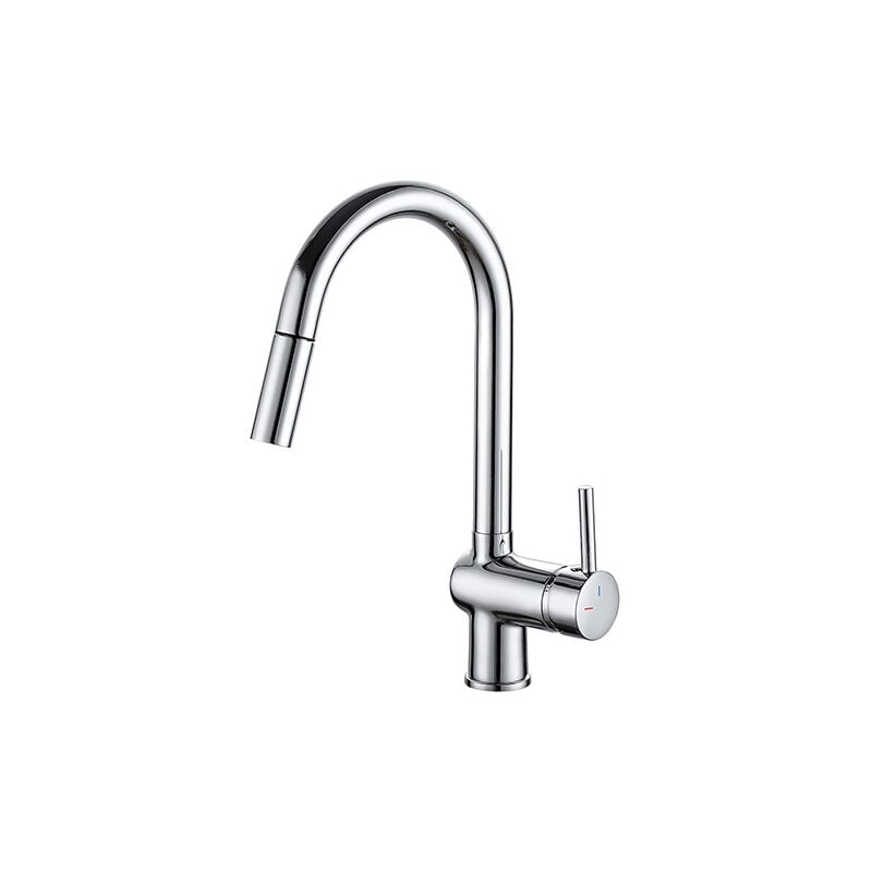 Edouard Rousseau - Mitigeur Evier Extractible fribourg - Chromé