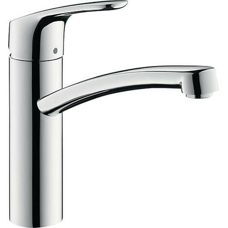 Robinet de salle de bain Hansgrohe Lot 2 mitigeur lavabo Focus H190 Eco C3, avec  tirette chromé