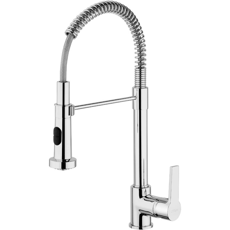 Mitigeur évier le mans split Chrome