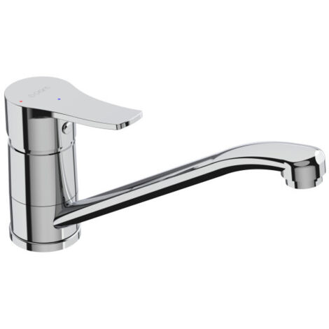 Mitigeur évier NOVA+ bec bas NF C3 - GARIS - R01-20046CR
