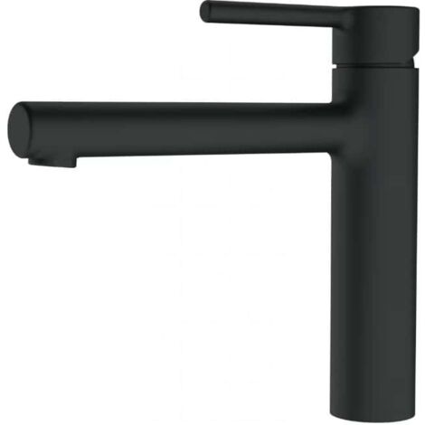 Mitigeur Franke Centro Noir Mat à bec - Black coloris