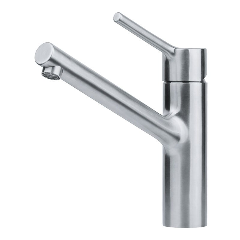 Franke - Mitigeur à bec orientable - Décor : Acier inoxydable - Hauteur : 165 mm - Saillie : 200 mm
