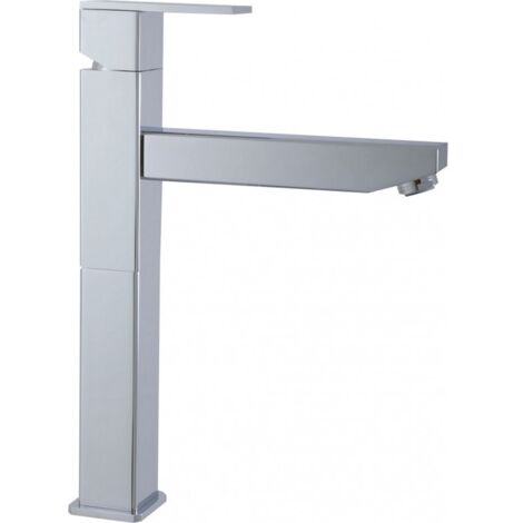 Mitigeur haut lavabo LOIRA sans siphon en laiton chromé