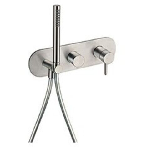 MITIGEUR IX INOX 316 DOUCHE ENCASTRE 2 SORTIES AC DOUCHETTE EX TV618 - CRISTINA ONDYNA IX60228