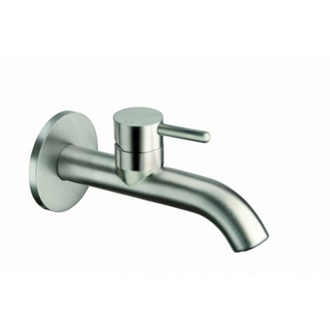 MITIGEUR IX INOX 316 LAVABO MURAL COMPLET REGULAR AVEC VIDAGE UP&DOWN - CRISTINA ONDYNA IX24128